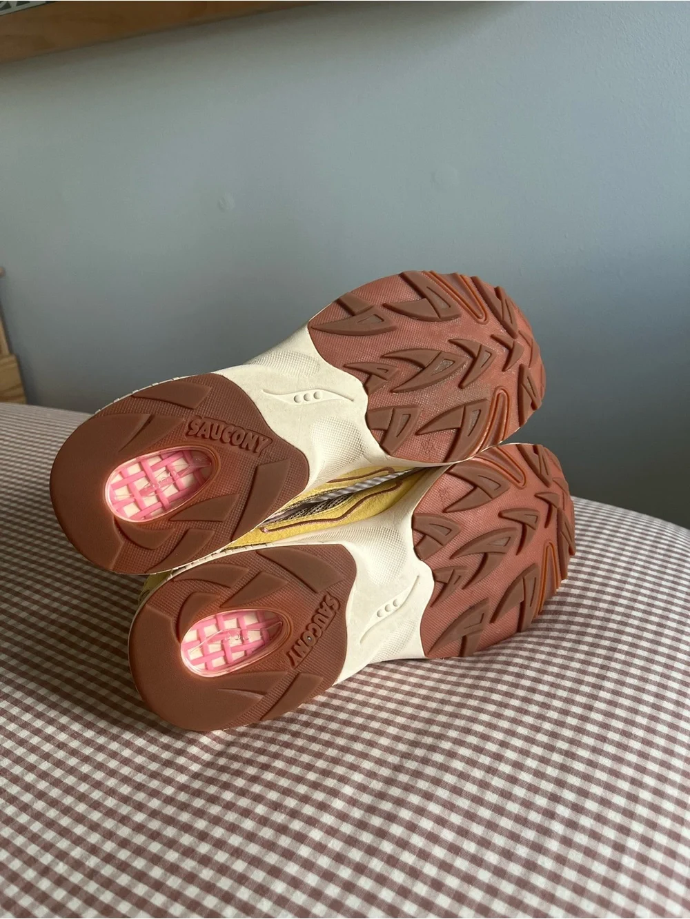 Saucony 3d grid hurricane mushroom